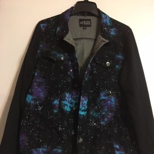 Galaxy print jacket